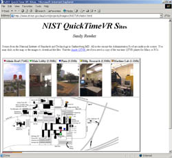 NIST QTVR sites